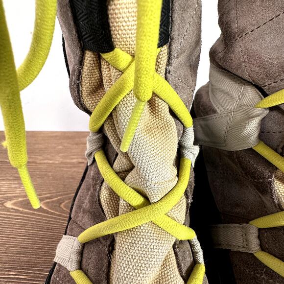 Sorel Glacy Explorer Waterproof Winter Boots Womens SZ 6 Lace Up Gorpcore Retro - Picture 11 of 13